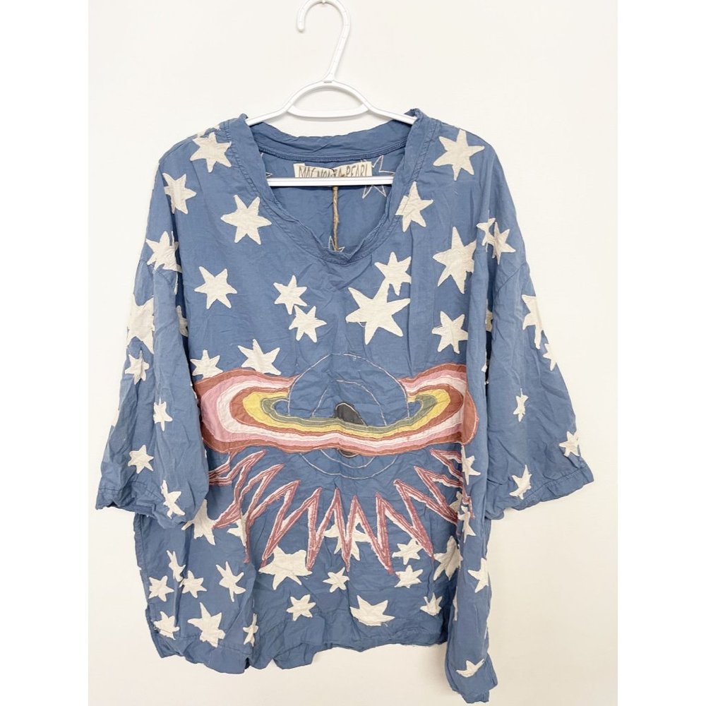 Magnolia Pearl Applique Francis Top